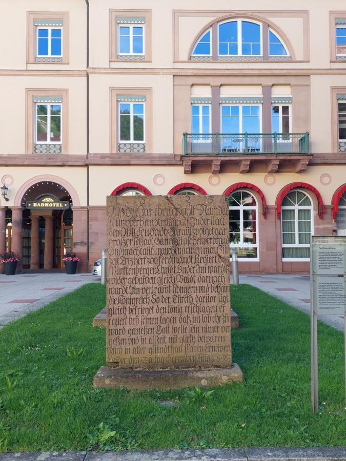 Apartement Am Waldrand Bad Wildbad Eksteriør bilde